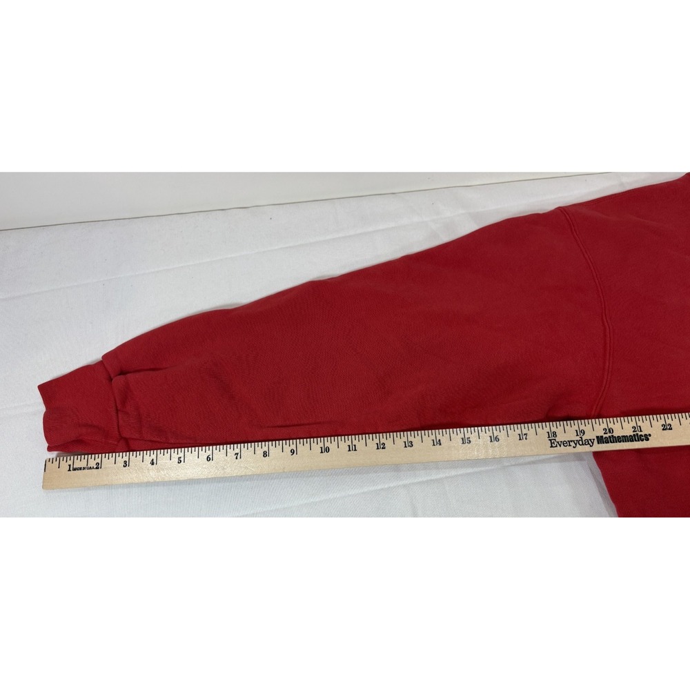 Vintage Champion Boeing Red Crewneck Sweatshirt Size XL Since 1916 The Boeing Co - Picture 7 of 7